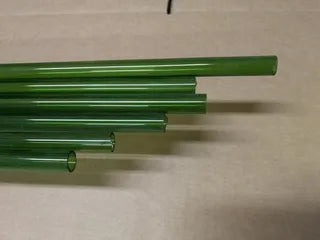 Glostertube Coloured Glass Emerald