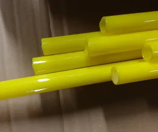 Glostertube Coloured Glass Yellow