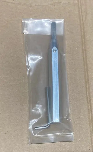 GLASS KNIFE - Metal Handle